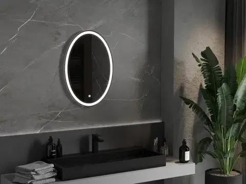 MEXEN Elz zrcadlo s osvětlením 50 x 70, LED 6000K, 9802-050-070-611-00