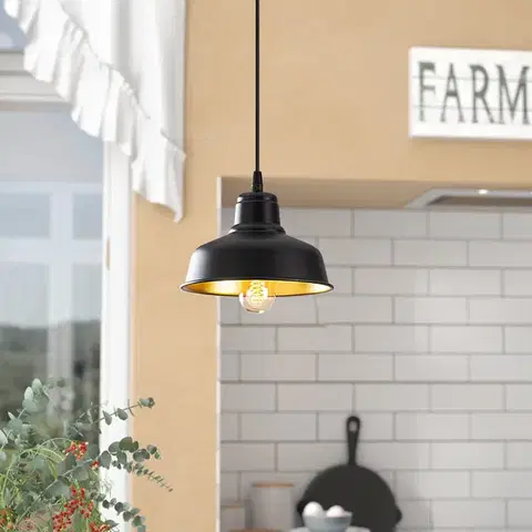 Opviq Lustr BERCESTE černá
