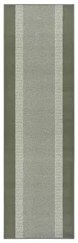 Hanse Home, Běhoun Basic 105487 Green, 80x250, zelená, chodba / předsíň