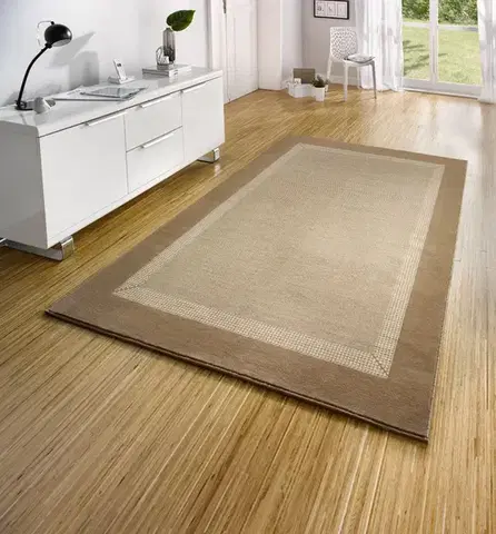 Kusový koberec Hanse Home Basic 102498 Beige Cream 120x170 cm