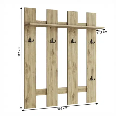 Věšákový panel DORSI Tempo Kondela