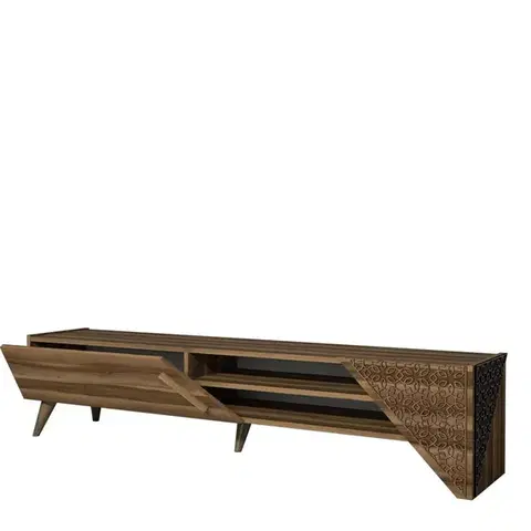 Televizní stolek Beril Walnut