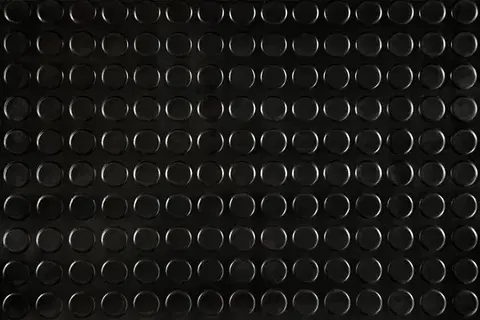 Gumová rohož Round-Button 100 cm