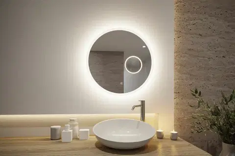 PAULMANN LED zrcadlo s osvětlením Mirra IP44 4000K / 230V 20W zrcadlo kulaté