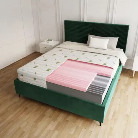FDM Pěnová matrace SELECT Aloevera 14 | 80 x 200 cm