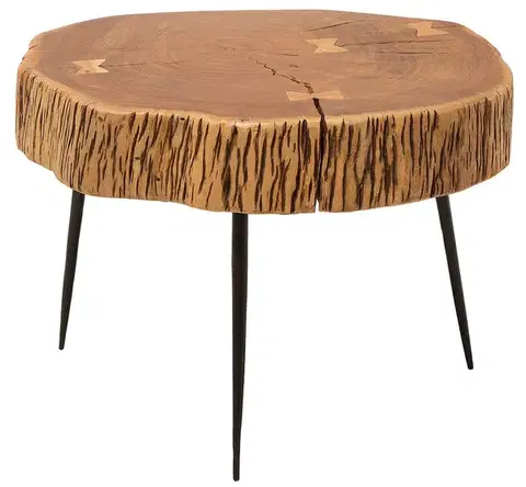 Estila Designový moderní příruční stolek Terra 1ks