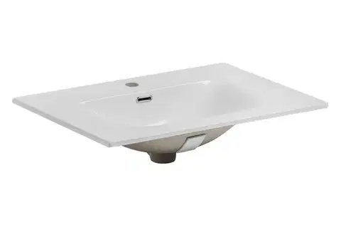 Elvisia Keramické umyvadlo SKY 60 | 60-8099 | bílý lesk 60 cm