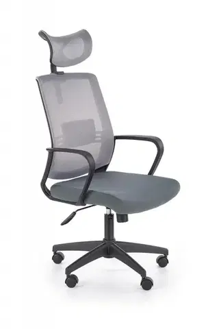 HALMAR Kancelářské křeslo Arsia šedé