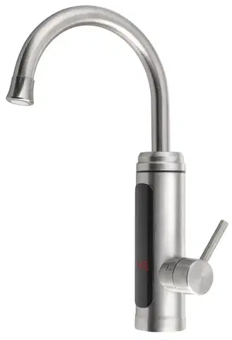 AQUALINE Elektrická vodovodní baterie s průtokovým ohřívačem vody, 230V, 3kW, nerez RT2009