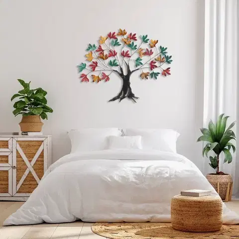 Dekorativní kovový doplněk na zeď Yggdrasil