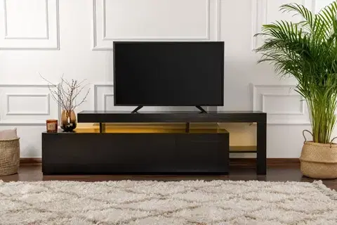 TV stolek BELIZ s LED osvětlením Asirgroup