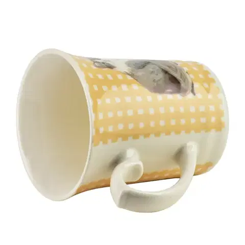 Affekdesign Porcelánový hrnek DANNY II 300 ml žlutý