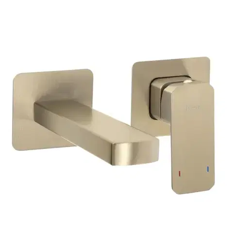 REA Podomítková vanová baterie Arlo Brush Gold REA-B5611