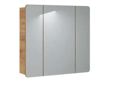 COMAD Zrcadlová skříňka 80cm 3 dvířka ARUBA 5907611647295