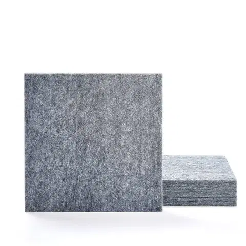 Akustický panel PATTERN, bal. 4 ks, 600x600x40 mm, šedá