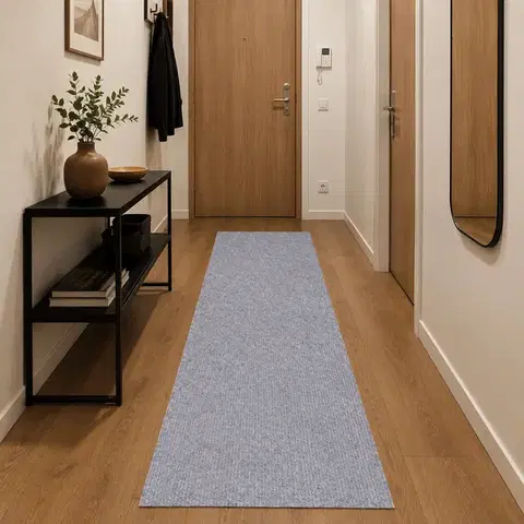 Vopi, Běhoun na míru Quick step šedý, šíře 60 cm, šedá, chodba / předsíň