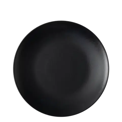 Talíř mělký 24 cm 4 ks — Basic černý matný - 492781