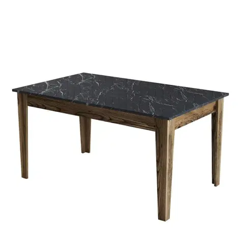Jídelní stůl Milan 518 - Walnut, Black