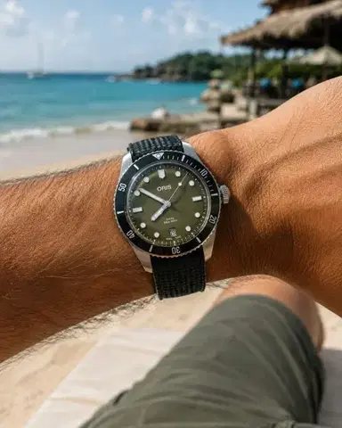 Oris Divers Date 01 733 7795 4057-Set