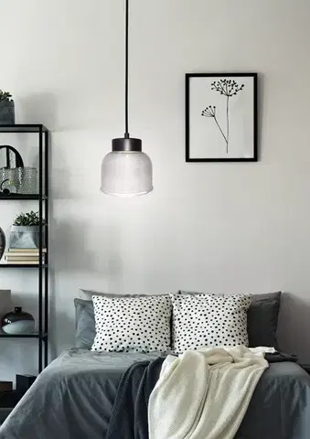 Skleněná závěsná lampa 15cm Liverpool Ledea