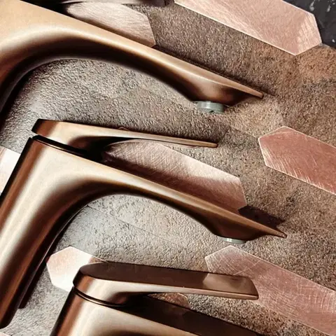 REA Umyvadlová baterie AVALON Copper Brush vysoká REA-B0493
