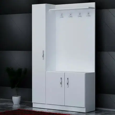 Předsíňová sestava Naturel White