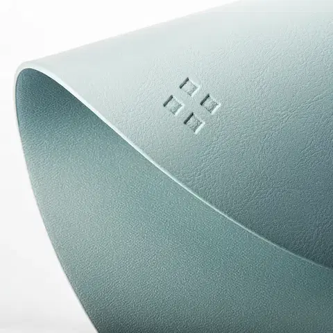 Světle modré prostírání ø 38 cm - Elements Ambiente - 593882