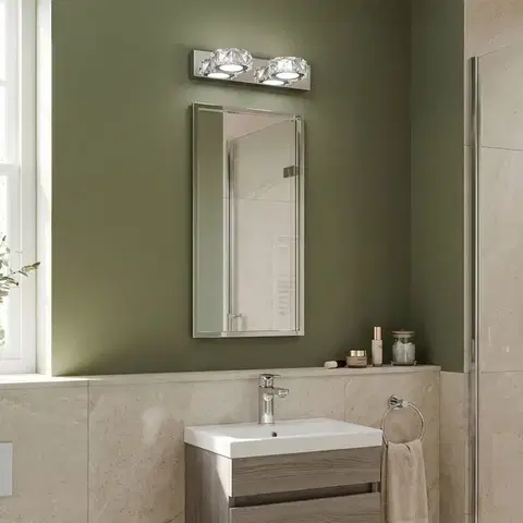 REA Nástěnné svítidlo LED APP1936-2W CHROME OSW-66070