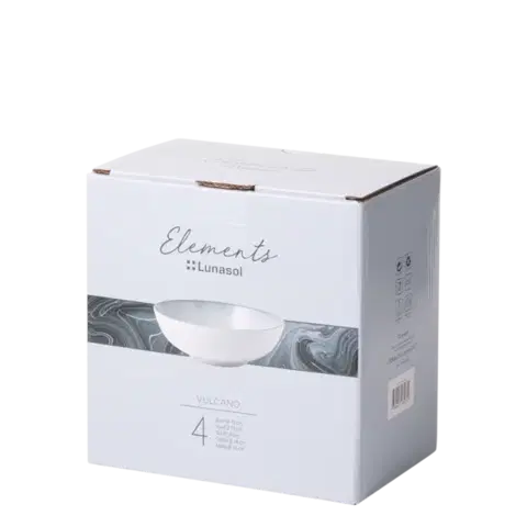Miska 18 cm sada 4 ks — Elements Vulcano - 492701
