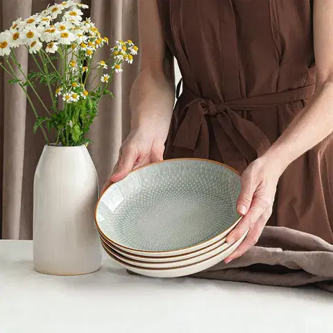 Talíř hluboký Coupe 23 cm set 4 ks — Elements Day Mandala - 492518