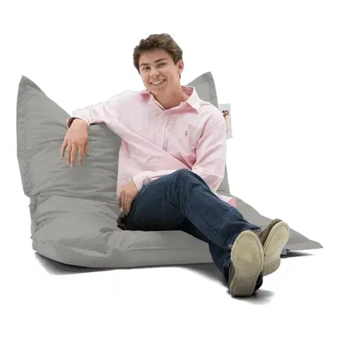 Hanah Home Zahradní sedací vak Cushion 100x100 cm šedý