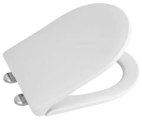 AQUALINE VITO WC sedátko, Soft Close, Easy Take, bílá PCS105