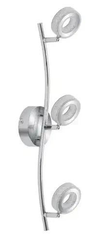 LED nástěnná lampa VINOLA CHROME 3000K
