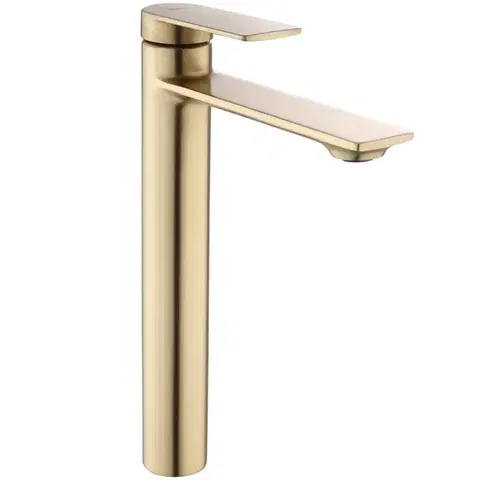 REA Umyvadlová baterie STORM GOLD BRUSH vysoká REA-B7962