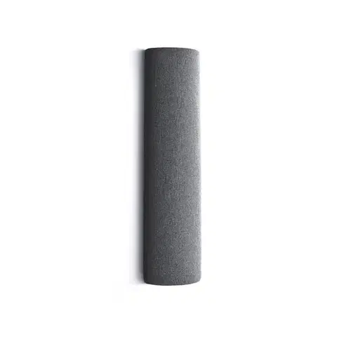 Akustický panel POLY, půlválec, Ø280x1000 mm, nástěnný, světle šedá