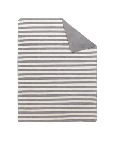 Deka Cotton Cloud 150x200cm Gray Stripes