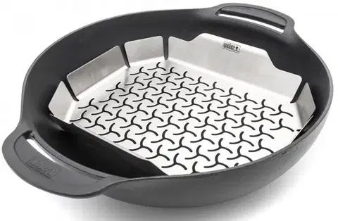 Wok pánev a sada pro Weber Gourmet BBQ System