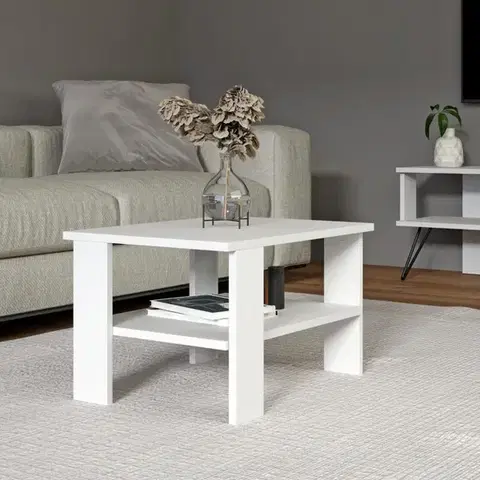 Konferenční stolek Duama - White
