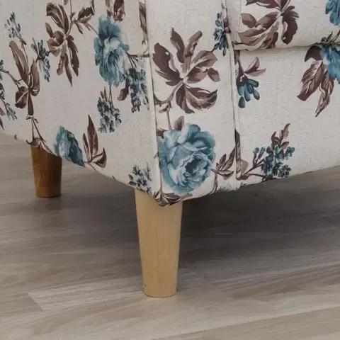 Křeslo s taburetem ASTRID Tempo Kondela