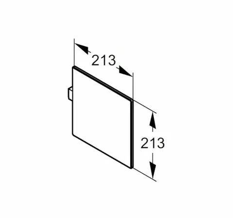 HUPPE Kosmetické zrcátko Hüppe Select+ černá SL2301123 SL2301123