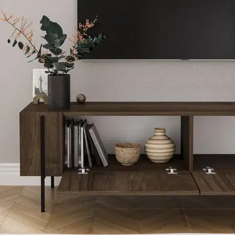 TV stolek Herman - Walnut