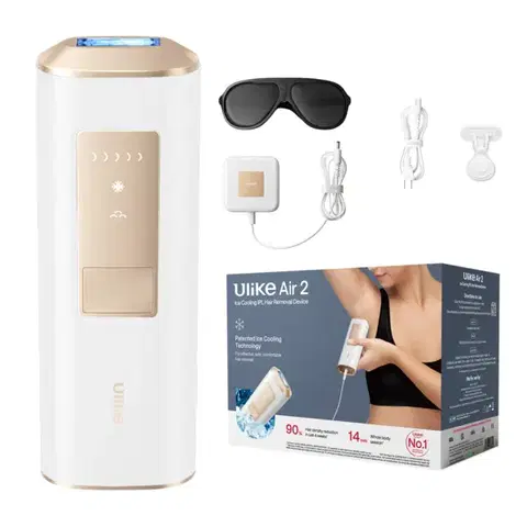 Ulike Air 2 Sněhově bílá – zlatá