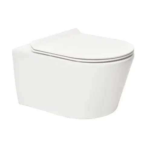 WC závěsné SAT Brevis včetně prkénka softclose, zadní odpad SATBRE011RREXP SATBRE011RREXP