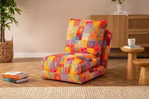 Rozkládací křeslo Taida 1 - Seater - Patchwork
