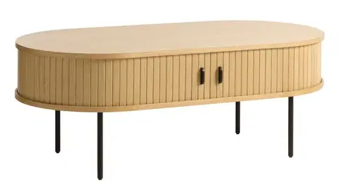 Estila Konferenční stolek Bornholm, světlý dub, 120 cm