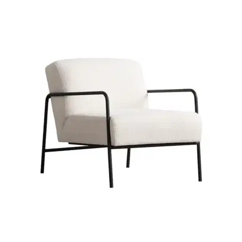 Křeslo ušák Eti Bergere - White