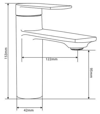 MEXEN/S Zero SET umyvadlová + vanová baterie s příslušenstvím R40, zlatá 71103R40-50