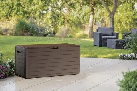 KETER Úložný box ATALAS | hnědá 270L