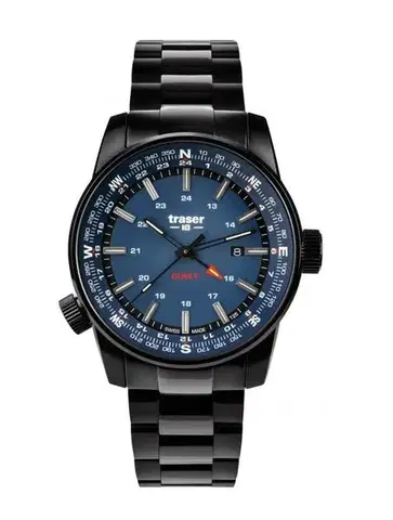 Traser P68 Pathfinder GMT Blue Steel