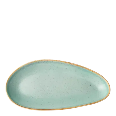 Talíř oválný Sand tyrkysový 40 cm - Gaya - 451960